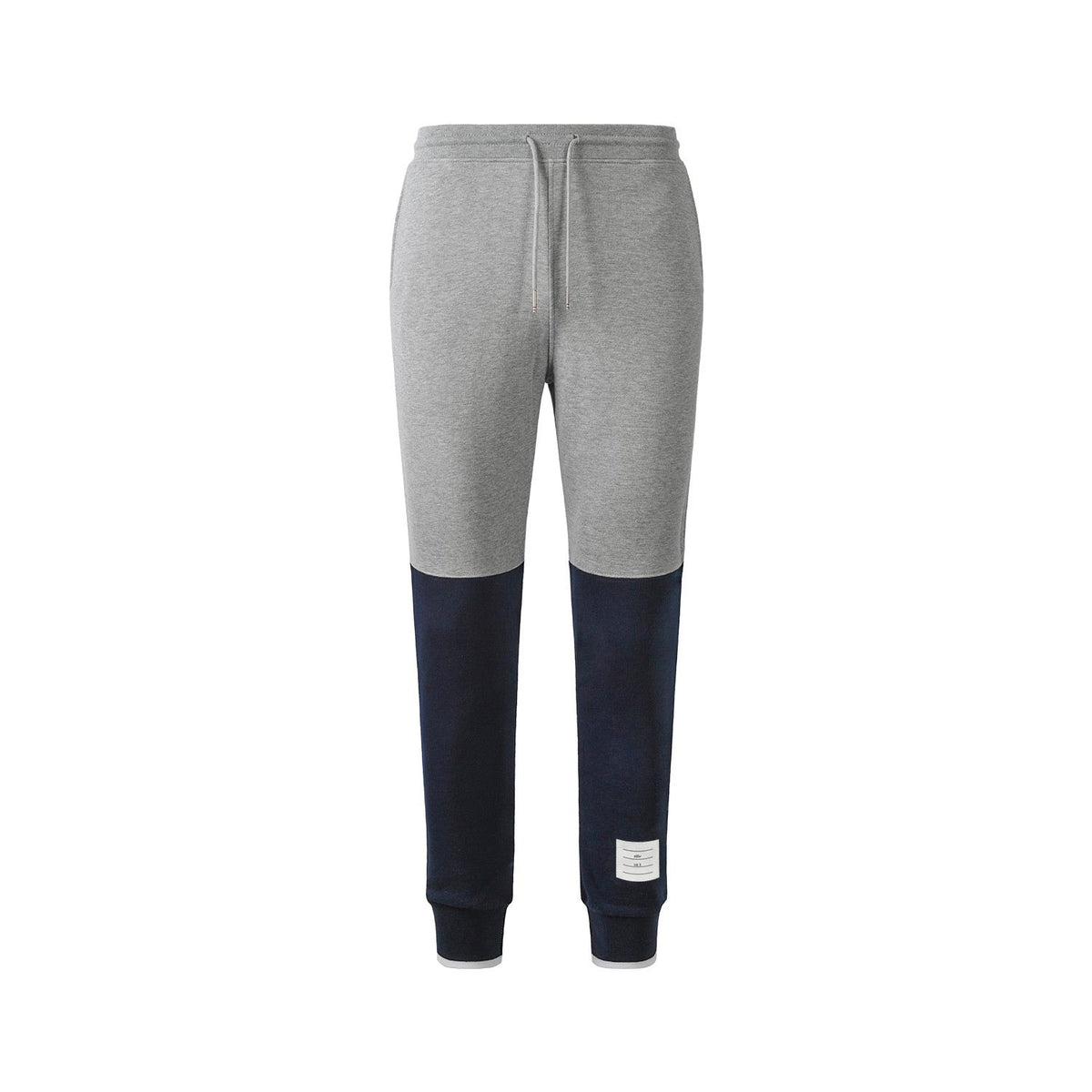 Thom Browne Style Unisex Casual Sweatpants with Signature Four-Bar Detail